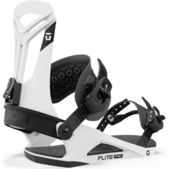 Union Flite Pro Snowboard Bindings White - 2024