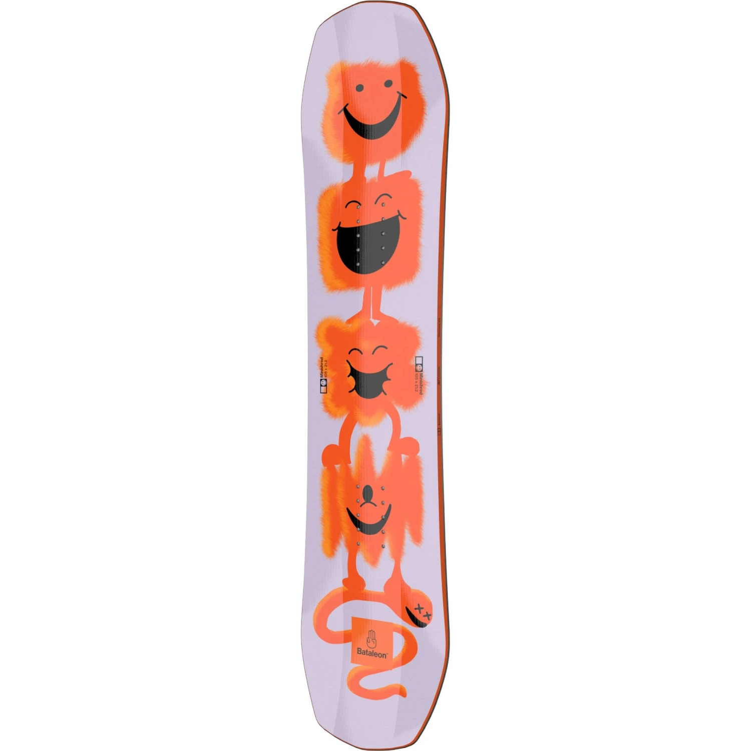 Bataleon Minishred Kids Snowboard 2024 4 Bataleon Minishred Kids Snowboard 2024 - Image 2
