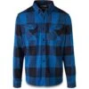 Dakine Reid Tech Flannel Shirt - Cobalt Blue -The Skiing Equipment Store reid tech flannel shirt cobalt blue p6515 19246 zoom