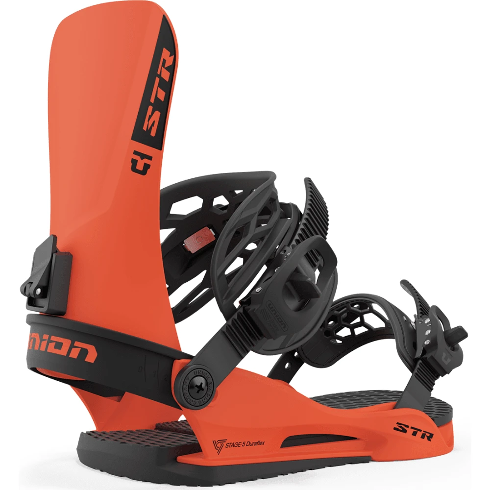 Union STR Snowboard Bindings Hunter Orange - 2024 3 Union STR Snowboard Bindings Hunter Orange - 2024