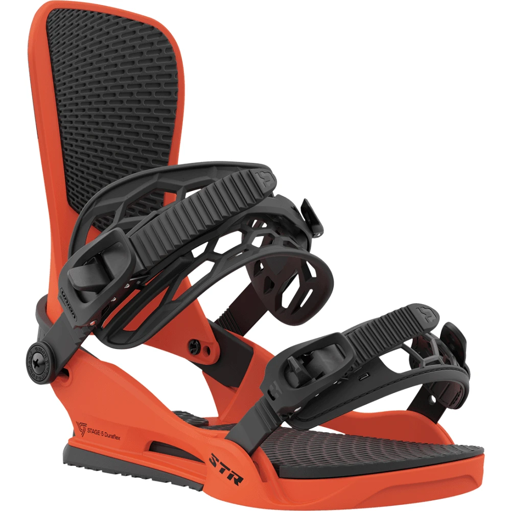 Union STR Snowboard Bindings Hunter Orange - 2024 5 Union STR Snowboard Bindings Hunter Orange - 2024 - Image 3