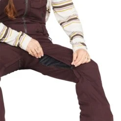 Volcom Women's Swift Bib Snowboard Pants -The Skiing Equipment Store womens swift bib snowboard pants p9207 37564 zoom